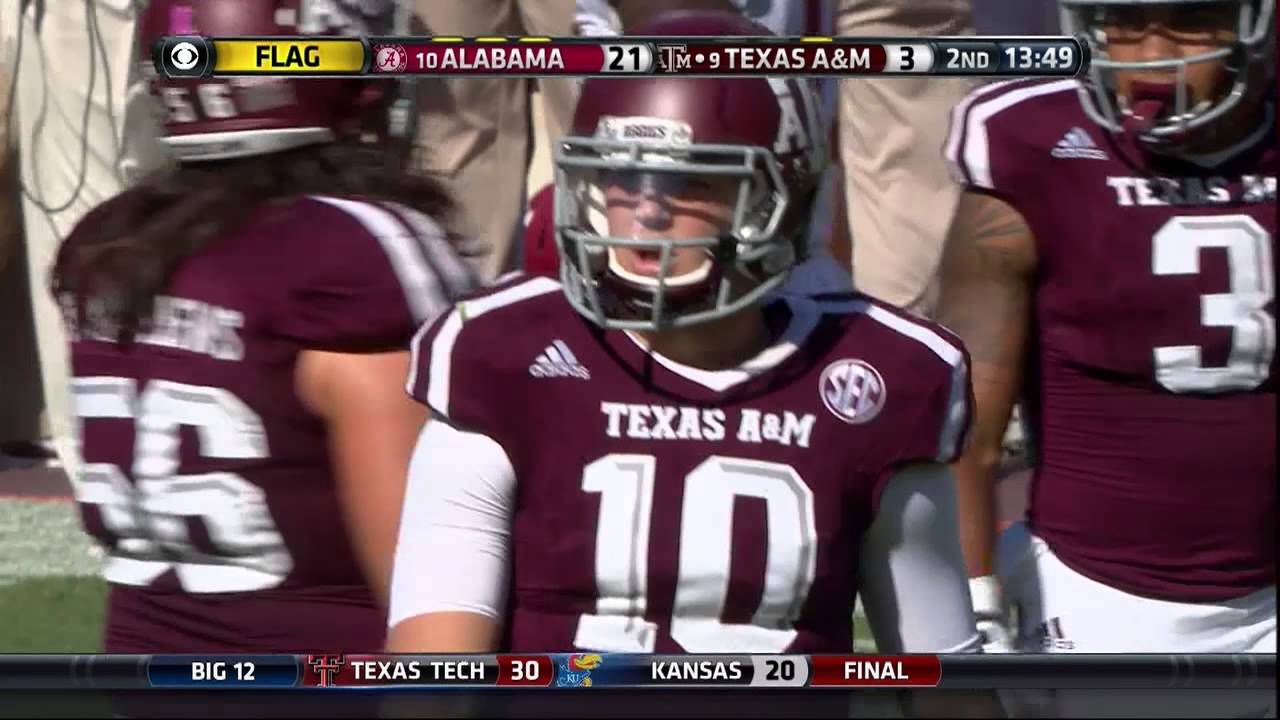 Alabama vs Texas A&M 2015 Full Game (Just The Plays)