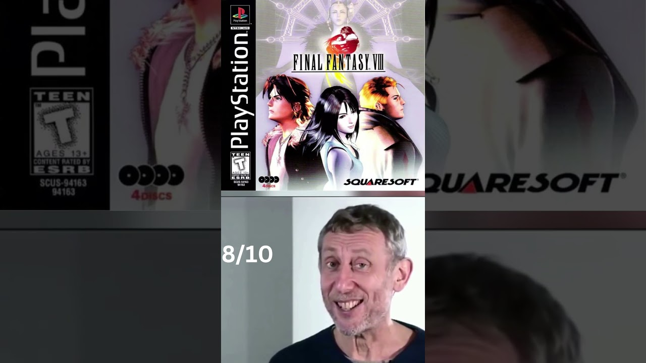Ranking Every Final Fantasy COVER ART #shorts