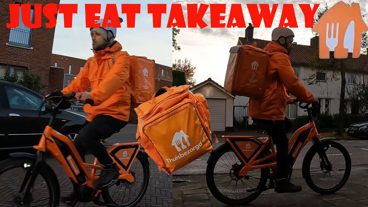 Мой день в качестве курьера на электровелосипеде для Just Eat Takeaway (Thuisbezorgd) в Нидерландах