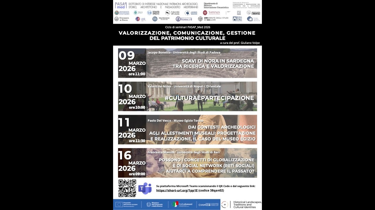 11.3.26 P. Del Vesco, Dai contesti archeologici agli allestimenti museali