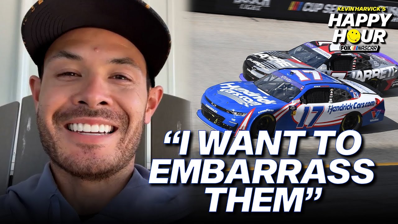 Kyle Larson MAKES STATEMENT after Cup & Xfinity win at Bristol: 'I want to EMBARRASS NASCAR!'