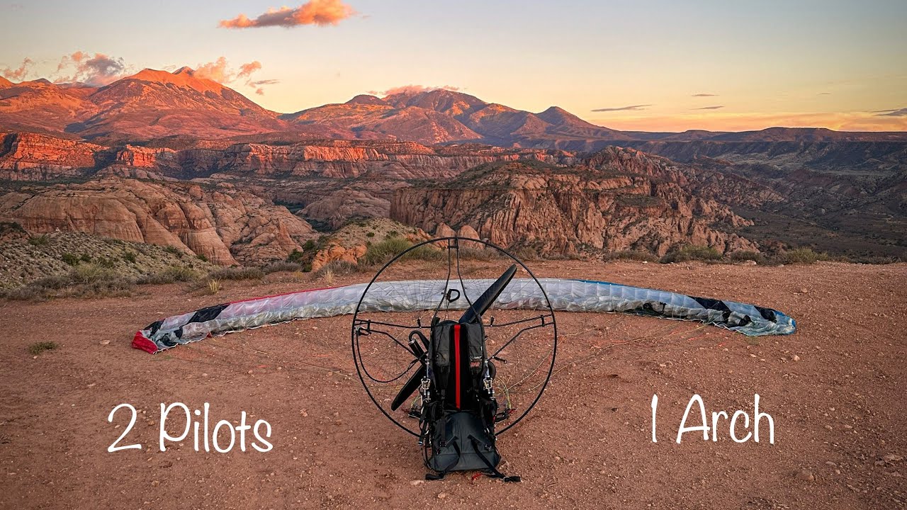 Just Another Tale of Two Paramotor Pilots in Moab