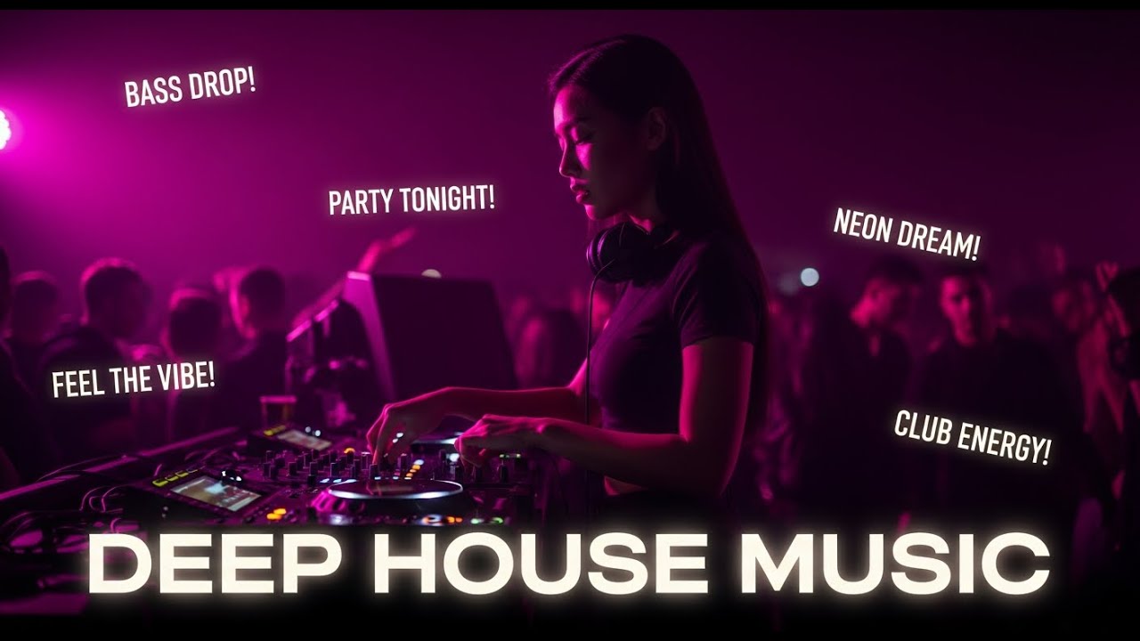 Deep House Sound That Feels Addictive 🎧 Groovy Rhythm and Night Energy