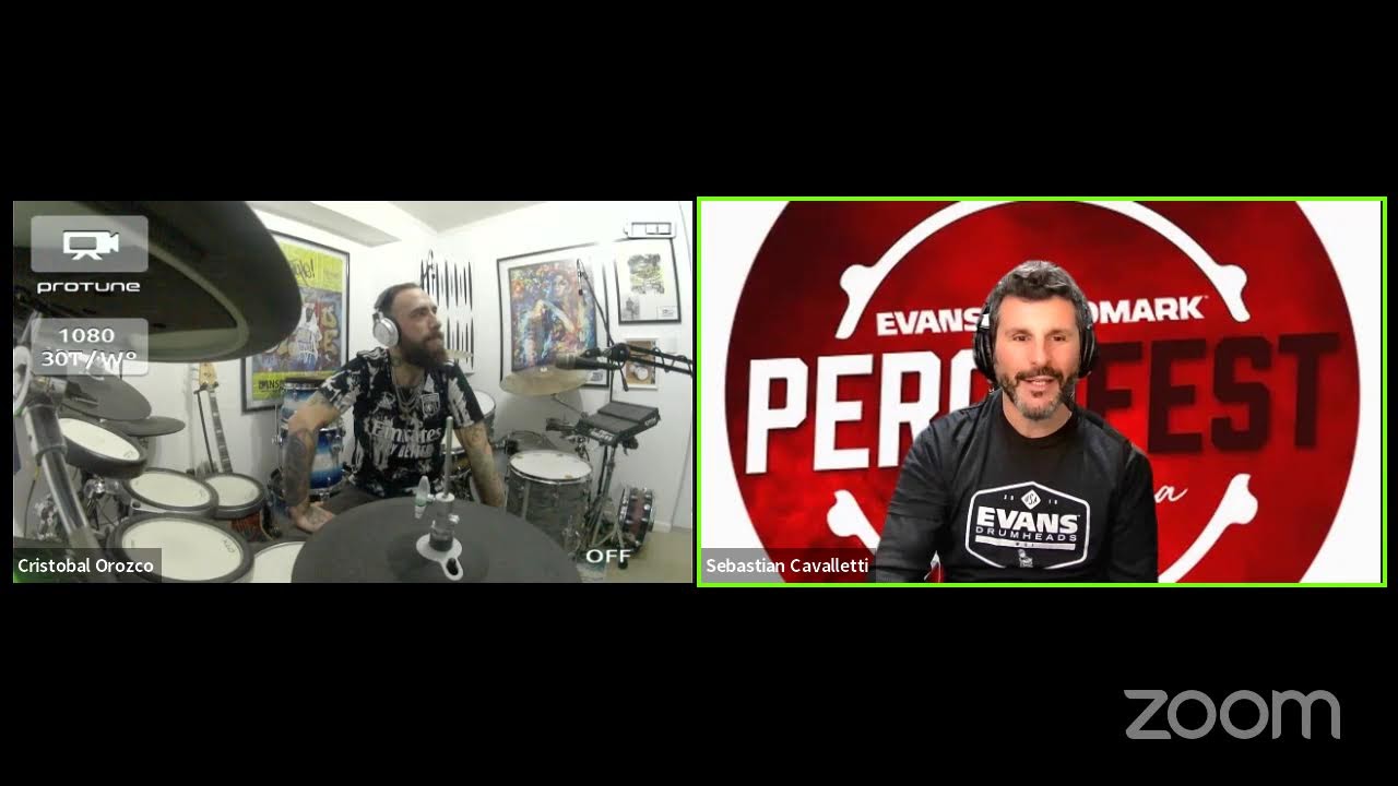MASTERCLASS × CRISTÓBAL OROZCO | PercuFest 2022