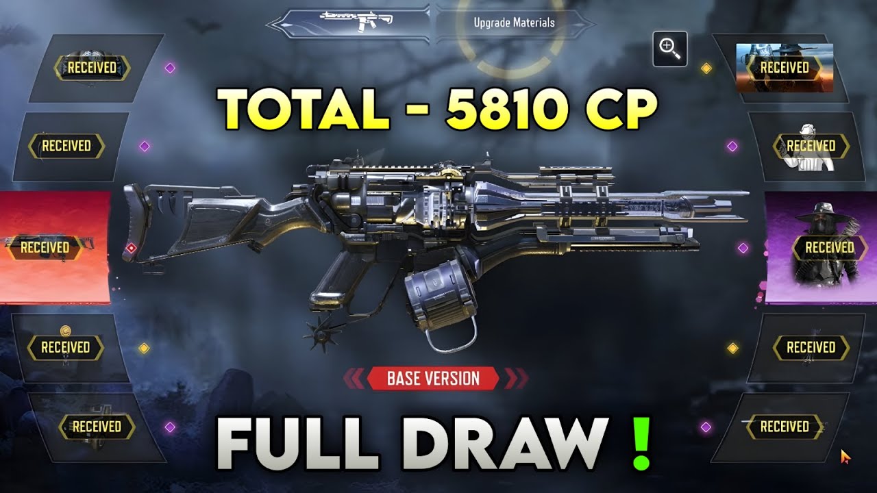 Buying full dark gunman mythic draw in codm | mythic holger 26 draw codm