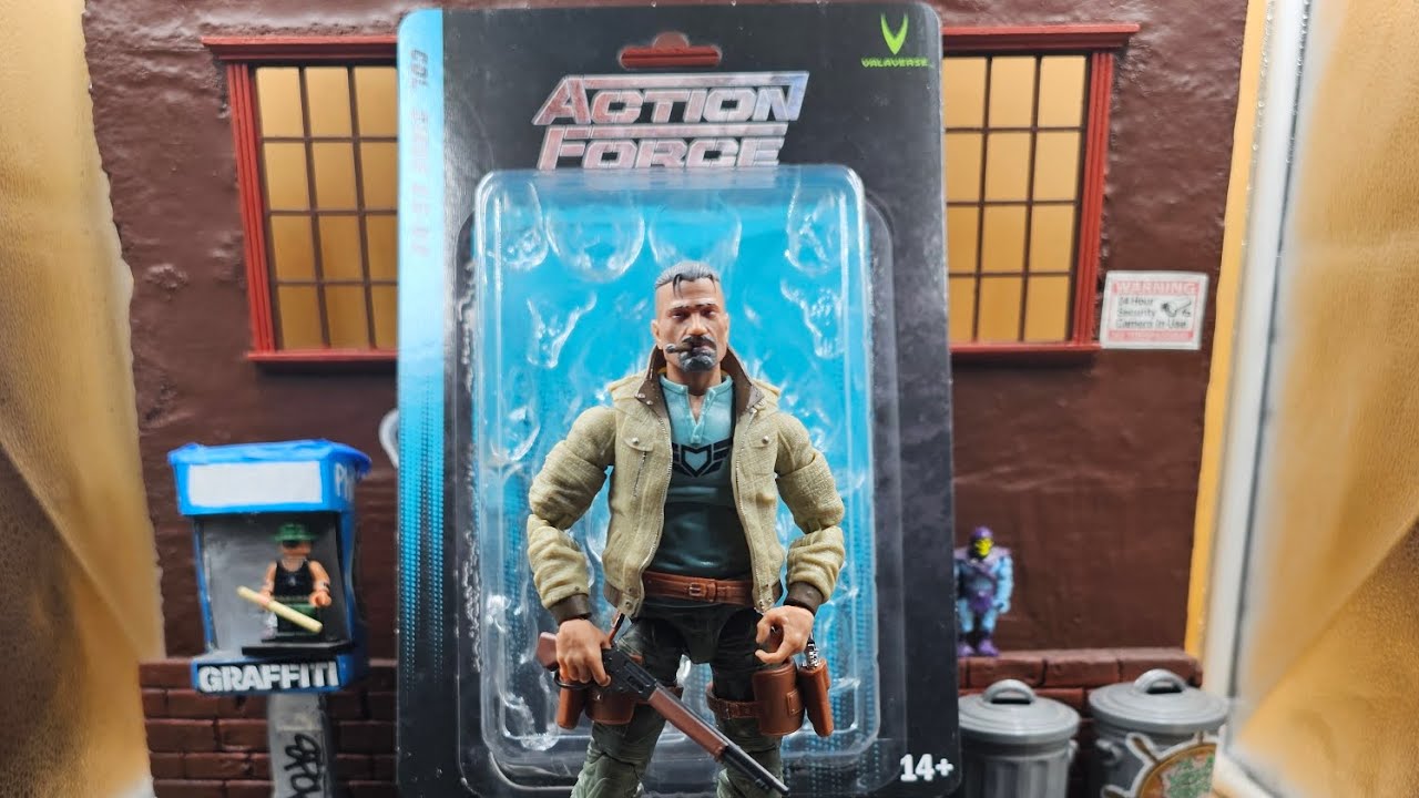 VALAVERSE ACTION FORCE SERIES 5 (COL. SIEGE) ACTION FIGURE REVIEW ##valaverse #actionforce #review