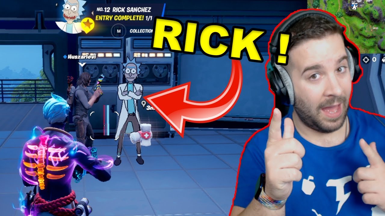 MEGTALÁLTUK Rick-et a Fortniteban ! 😂 | Fortnite vicces DUO Levivel !