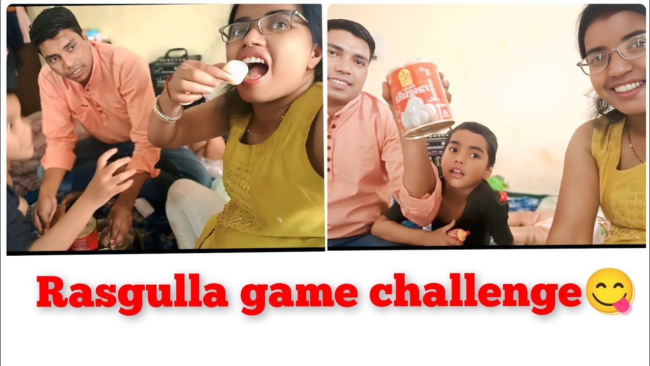 Rasgulla Game Challenge 😋 | Lucky Token Game l 😲 Funny Family Game