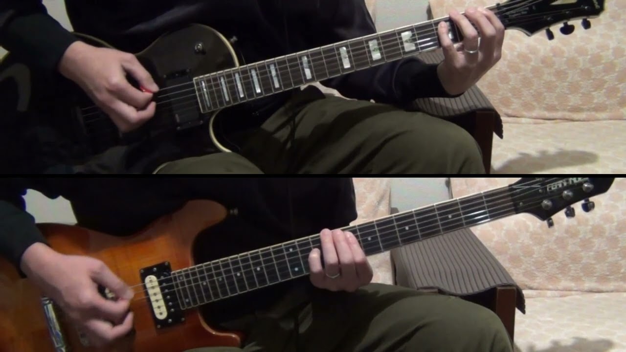 X - VANISHING LOVE guitar cover