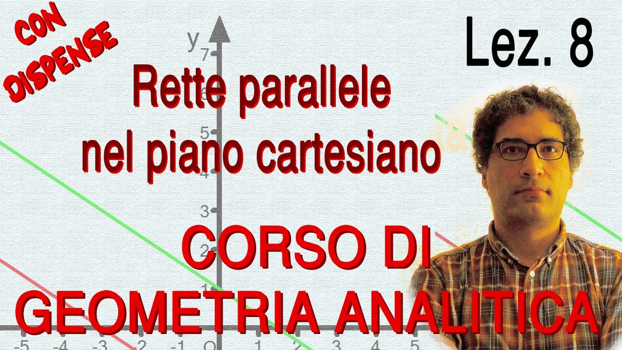 Lez. 8 Rette parallele nel piano cartesiano &ndash; prof. Donato D'Alessandro
