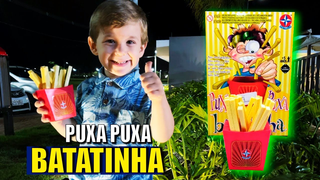 DESAFIO DA BATATA - PUXA PUXA BATATINHA DA ESTRELA Assista mais videos : http://bit.ly/canaldohenry