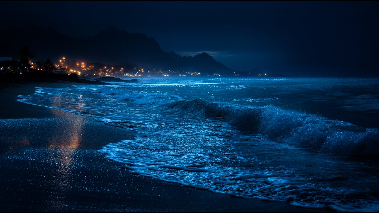 Fall Asleep In Under 3 Minutes - 10 Hours of Ocean Waves for Calm Awareness and Emotional Relief