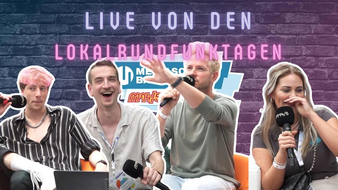 Marcel Wagner imitiert Sportkommentator beim Rutschwettbewerb - LRFT Stream | M94.5