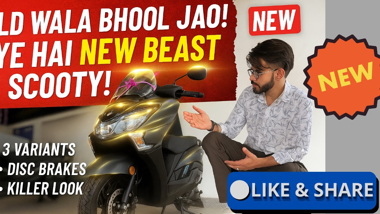 🔥 New Suzuki Burgman Street 125 EX 2025 | Maxi Scooter Look, Mileage King, Full Review!”