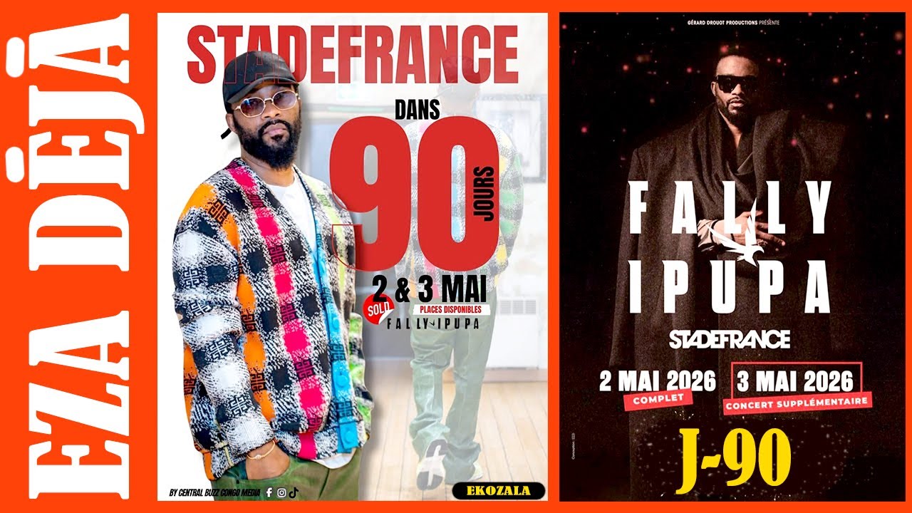 🔴FALLY ,STADE DE FRANCE ELUKI MAKAMBO, Albert PREMIER RECADRE LES CHOSES,CHARLY PRINCE, WATA ,FERRE