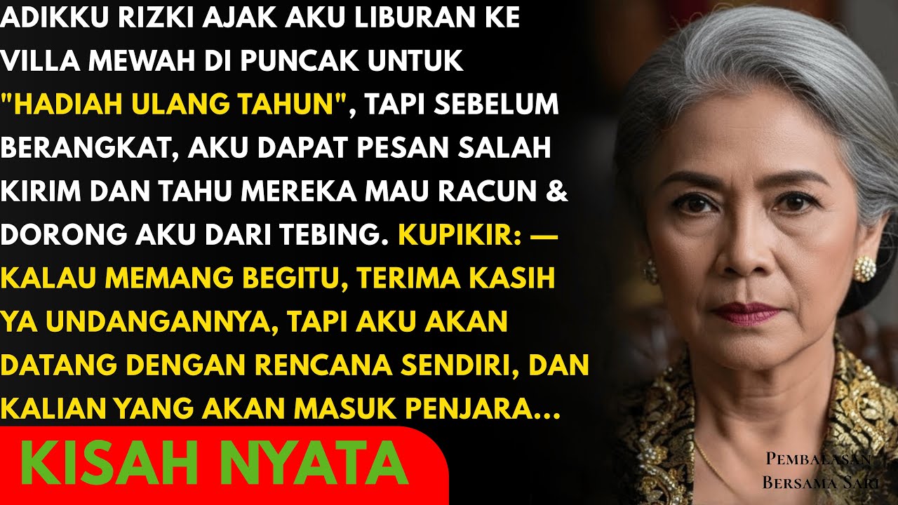 Adikku Ajak Liburan ke Villa Puncak, Ternyata Itu Rencana Bunuhku untuk Warisan...