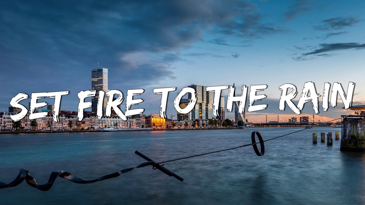 Adele - Set Fire to the Rain (Lyrics)  Rihanna, Eminem... (Mix Lyrics)