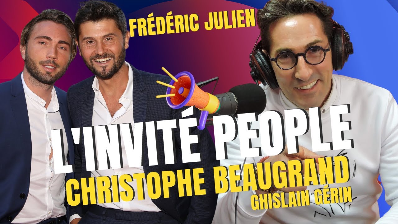 Frédéric Julien reçoit Christophe Beaugrand & Ghislain Gerin