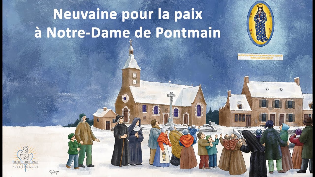 Neuvième jour : La Vierge aux étoiles/  Prière pour la paix en France