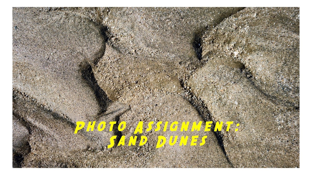 Weekly Photo Assignment #4: SAND DUNES (Nikon ZR)