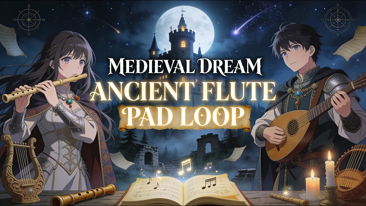 Medieval Dream – Ancient Flute & Mystic Pad Loop | Medieval Ambient Music