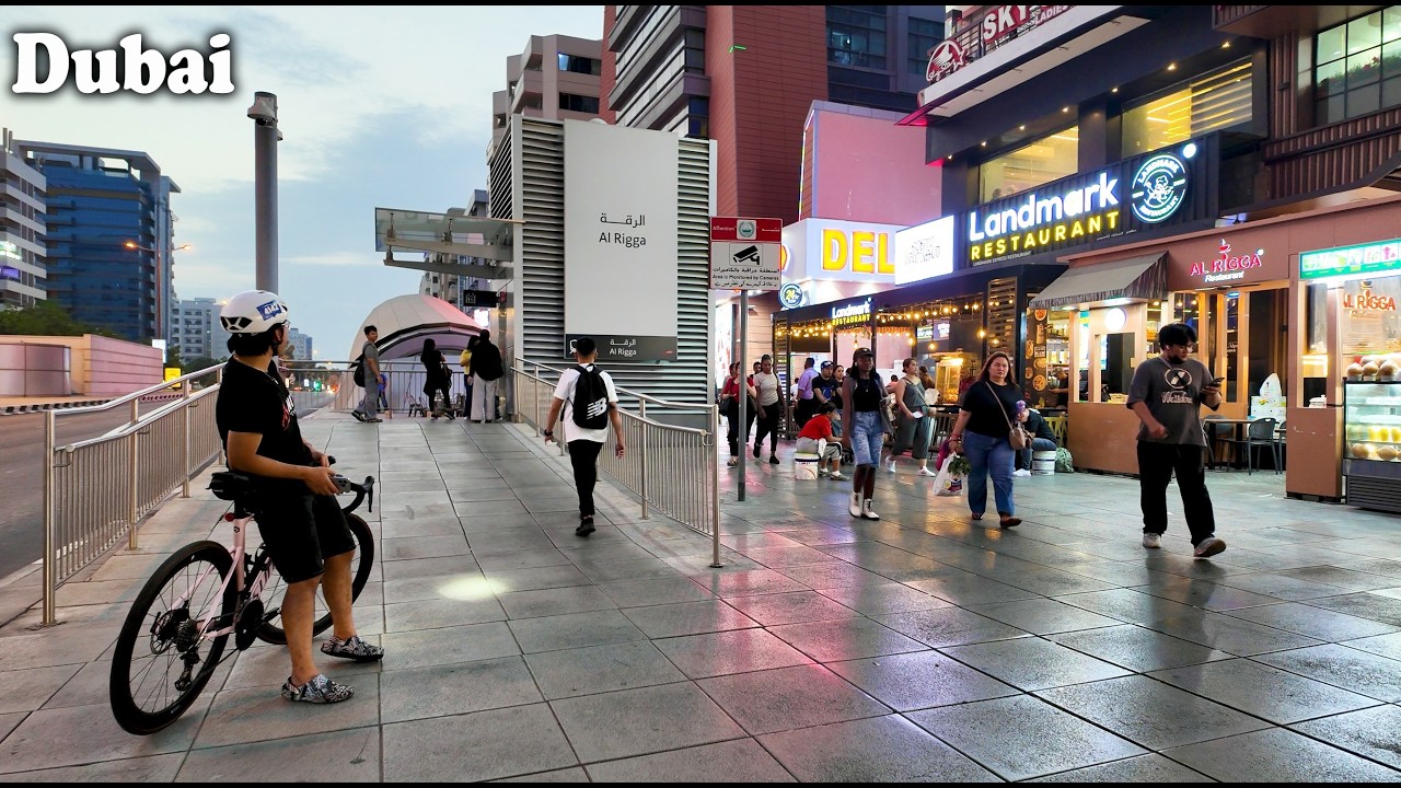 Deira Dubai 🇦🇪 | Al Rigga Streets | Evening Walking Tour 2026