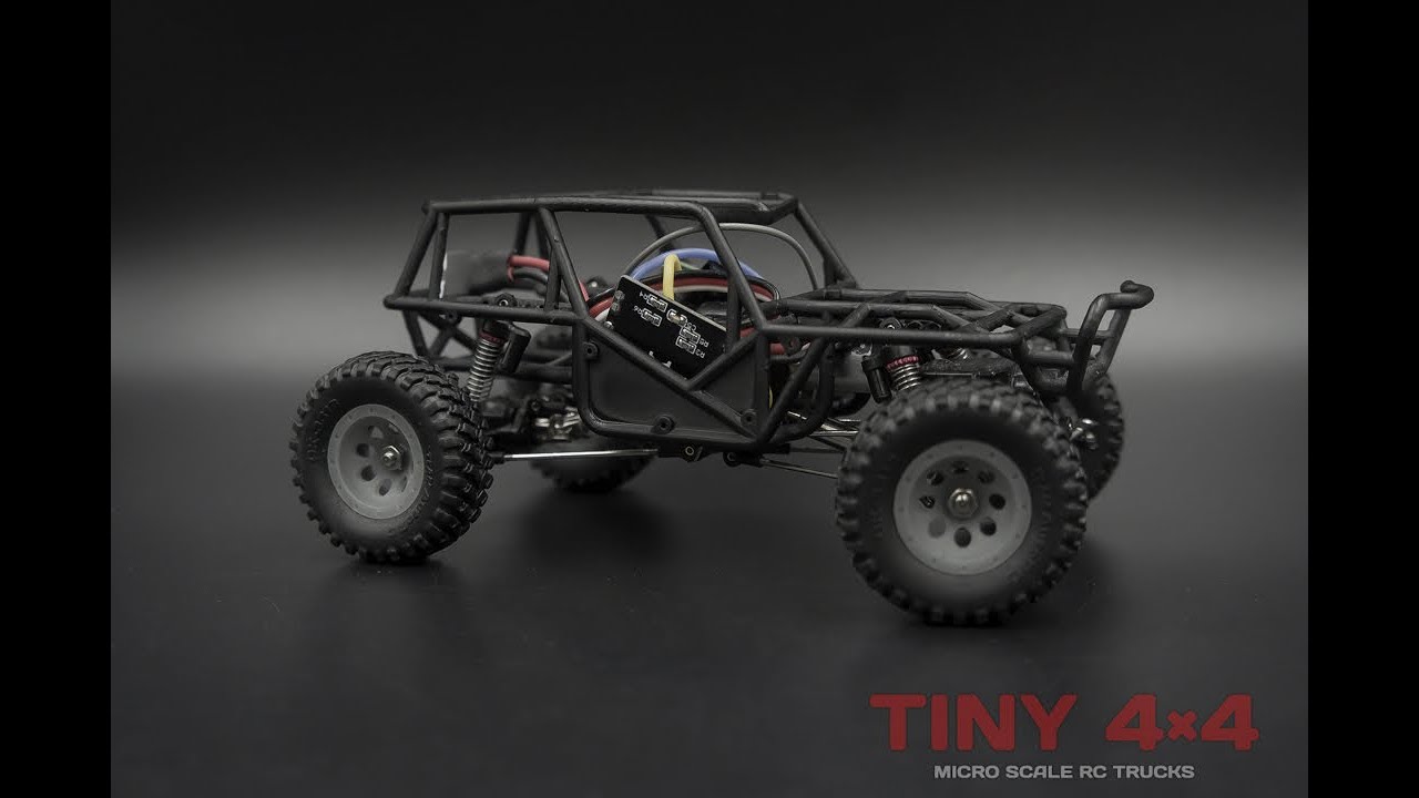 I built the SMALLEST rc rock bouncer! (Tiny4x4 Doorok build)