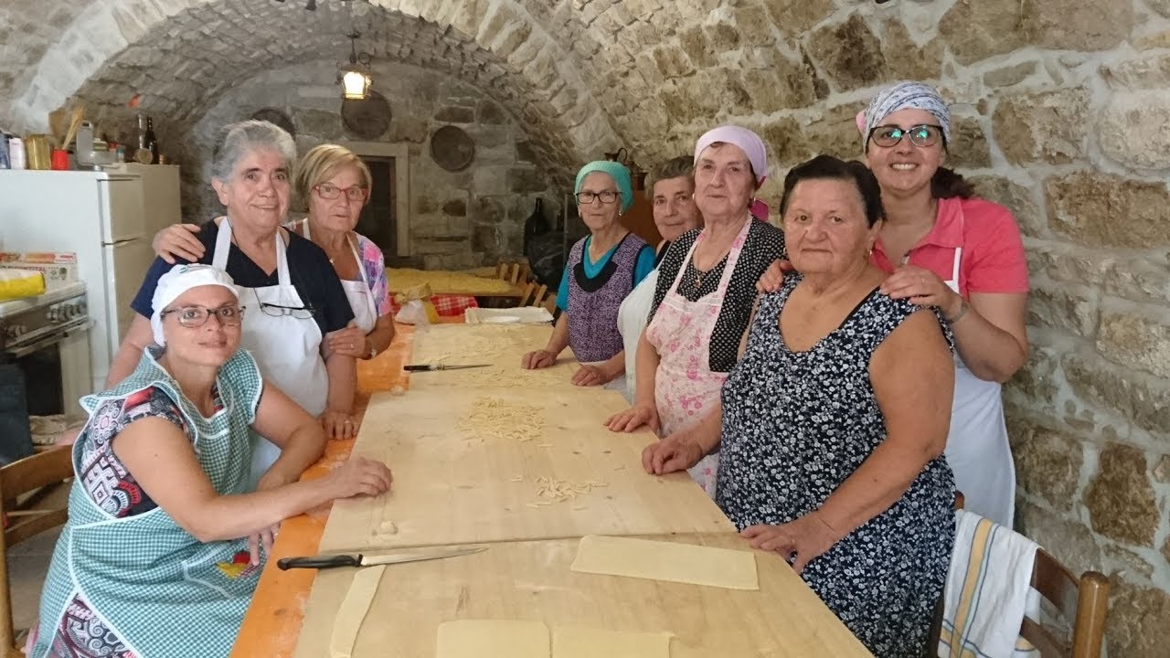 La tradizione : i cavatelli di Castelbottaccio - 9 agosto 2018