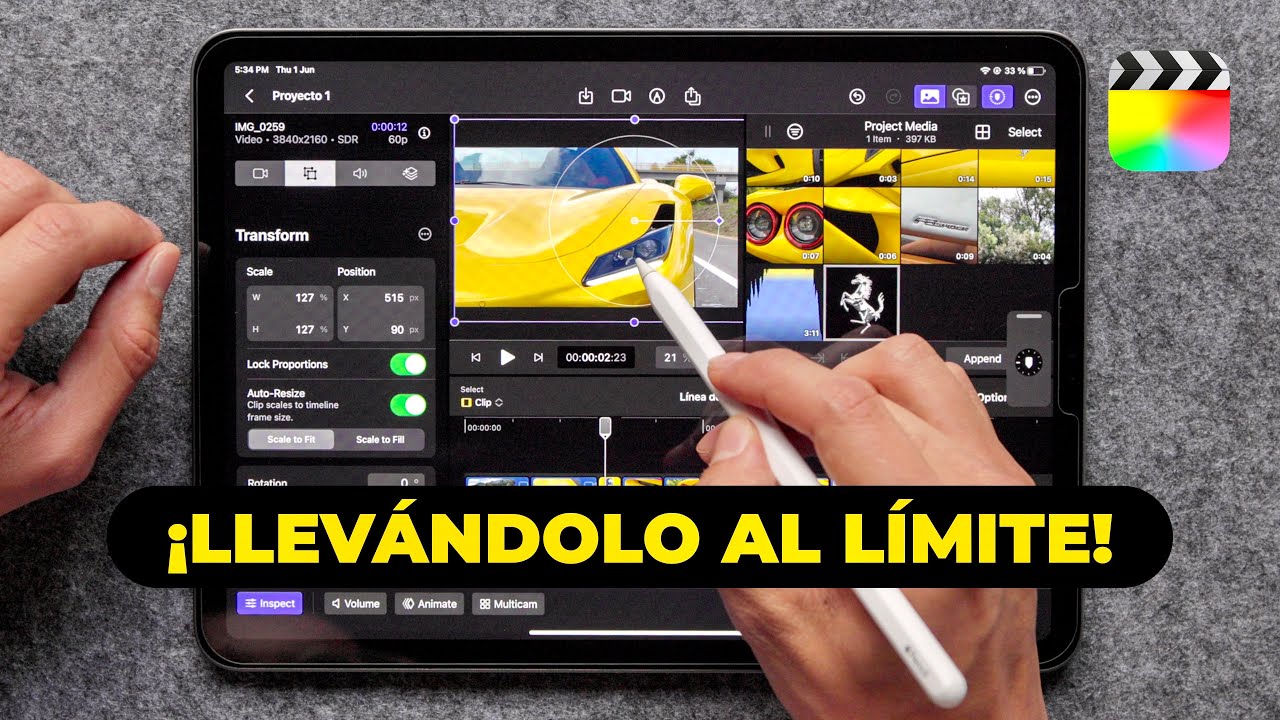 Cómo EDITAR VIDEOS en Final Cut Pro (iPad)