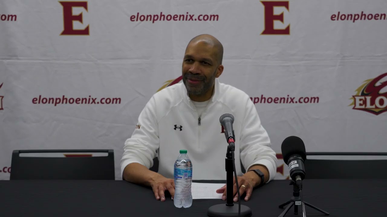Elon Men's Basketball vs. Belmont Abbey Postgame Press Conference 11.5.25