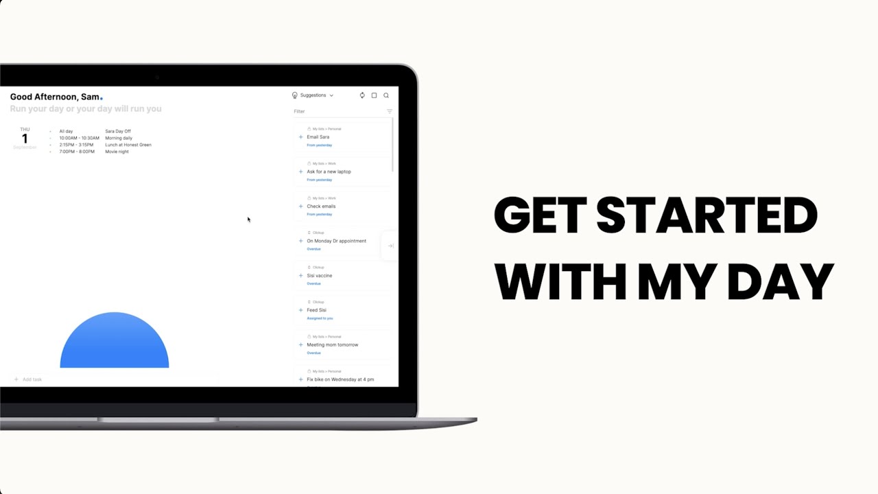 Get Started With My Day &bull; Web, Windows, Mac &bull; Any.do Workspace