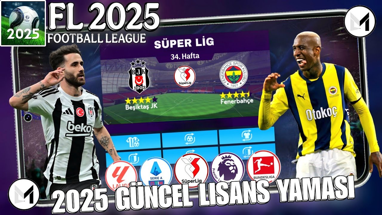 FOOTBALL LEAGUE 2025 LİSANS YAMASI ÇIKTI ! SÜPER LİG GÜNCEL YAMA NASIL KURULUR ?
