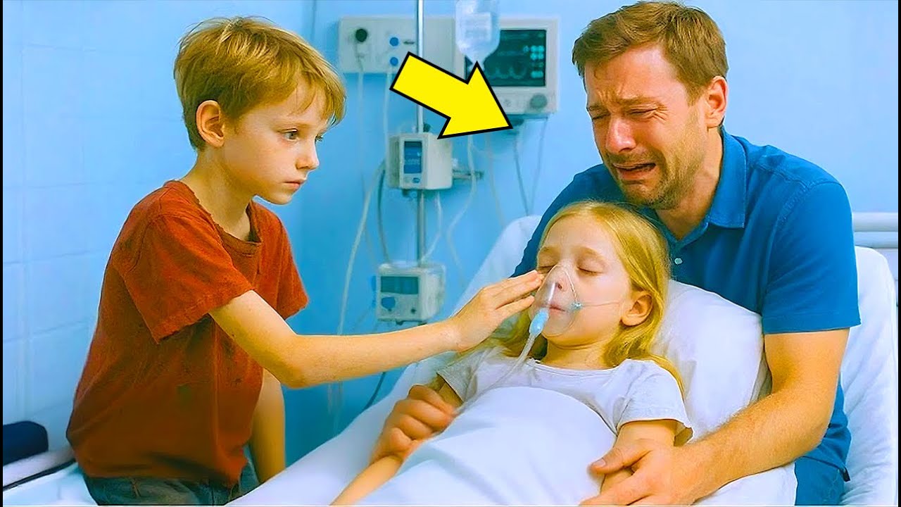 "SCHALT DIE GERÄTE AUS, DEINE TOCHTER WIRD AUS DEM KOMA ERWACHEN" ARMER JUNGE FLÜSTERT DEM MILLIONÄR