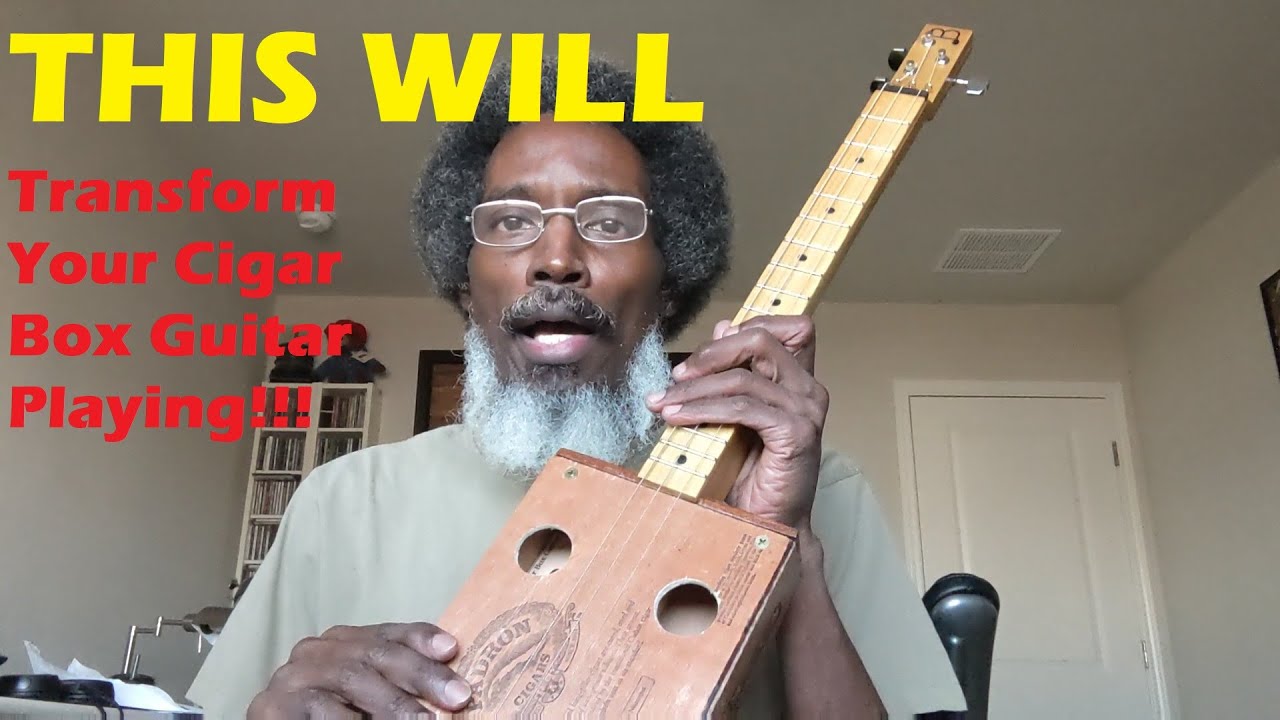 THIS WILL Transform Your Cigar Box Guitar Playing!!!