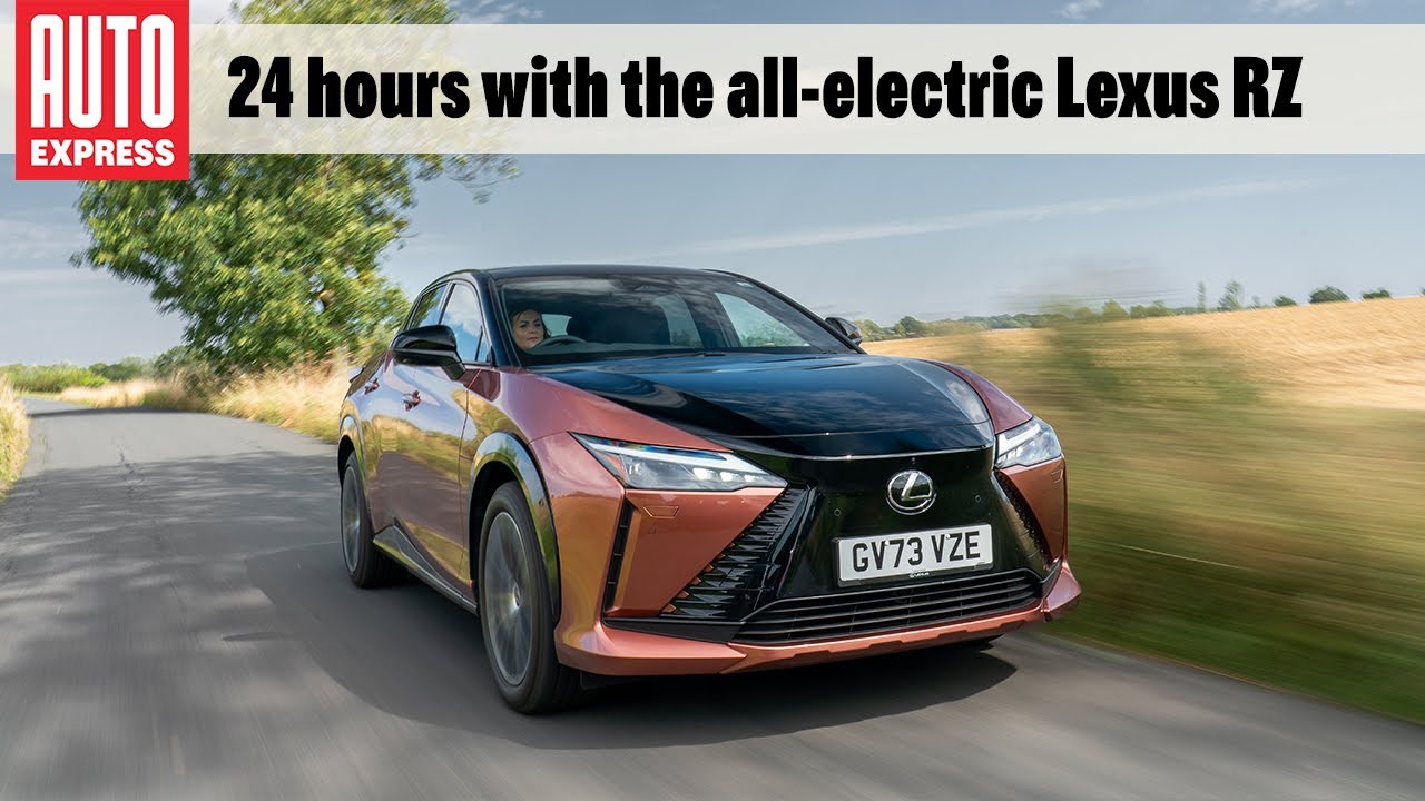 24 часа с полностью электрическим Lexus RZ
