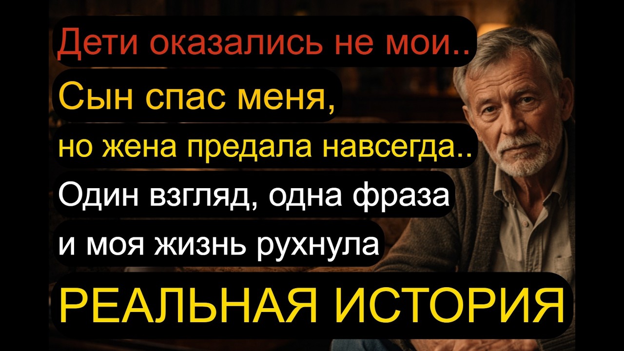 В 58 лет жена прошептала: «Дети не твои»… Ночь предательства превратила мою жизнь в кошмар...
