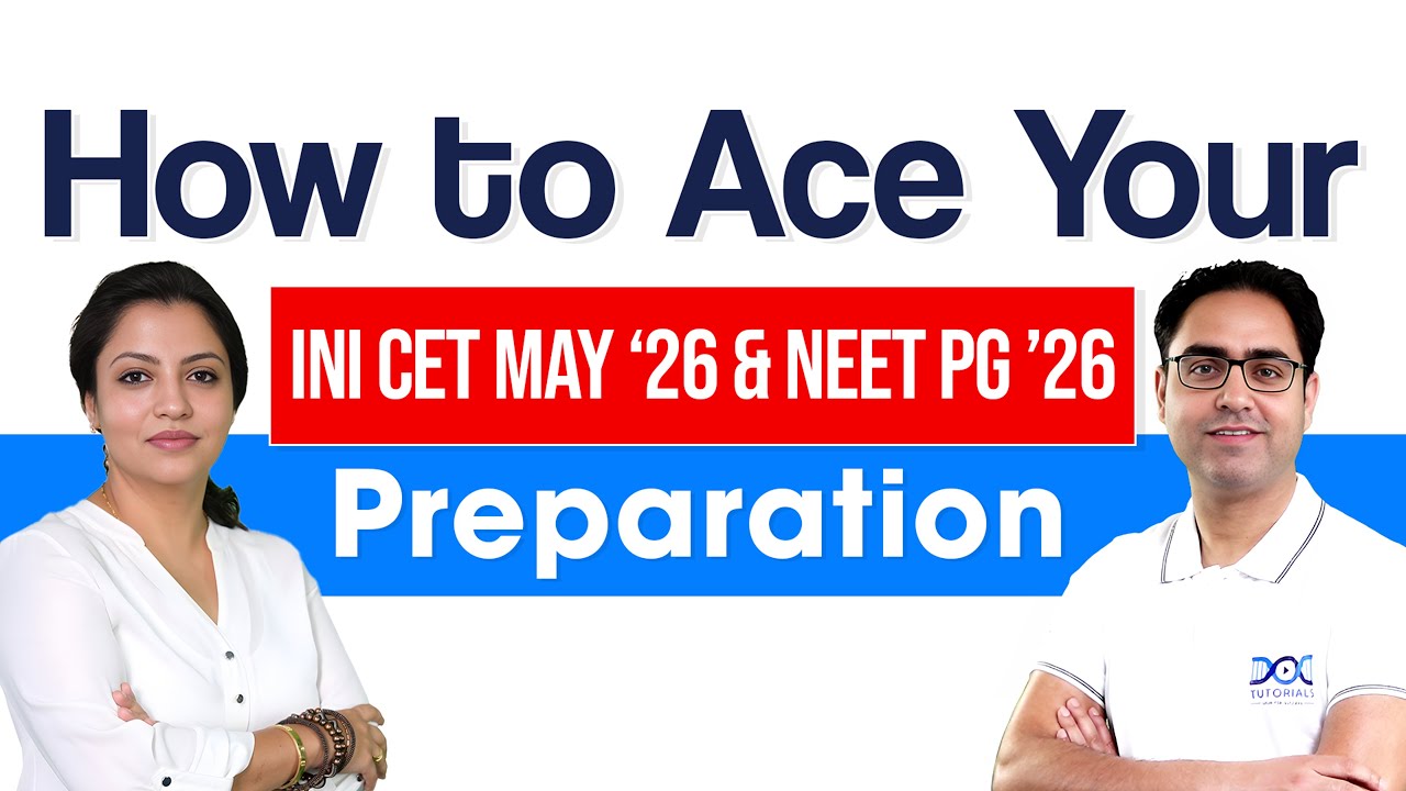 How to prepare for NEET PG & INI CET | NEET PG & INI CET Study Plan | NEET PG & INICET Revision Plan
