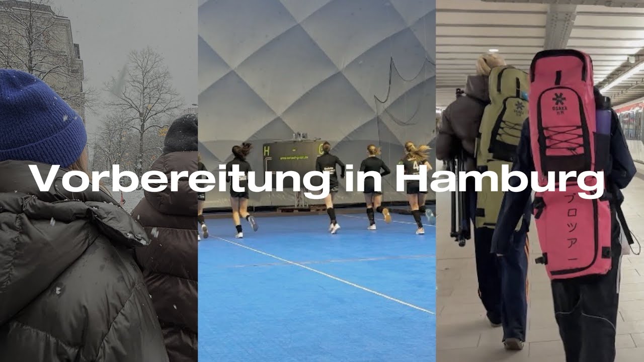 Vorbereitung in Hamburg mit den Chaoten Rookies 🔥😂