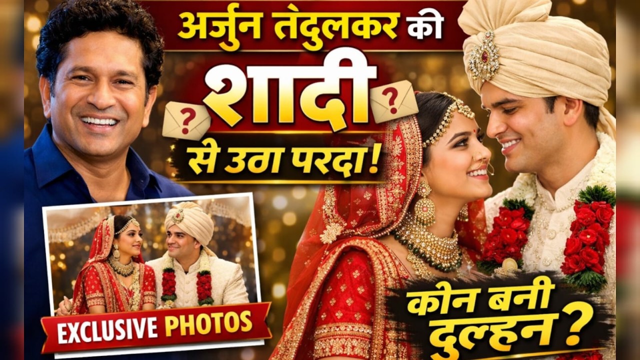 Sachin Tendulkar के बेटे Arjun Tendulkar की गुपचुप शादी! ! दुल्हन कौन है?