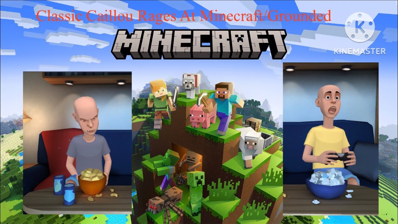 Классический Кайю бушует на Minecraft/Grounded