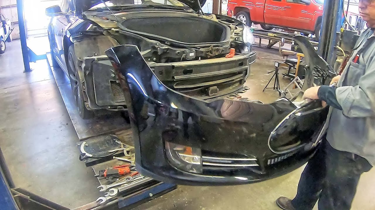 Wrecked $130,000 Tesla fixed for less than a $25,000 Chevy!!