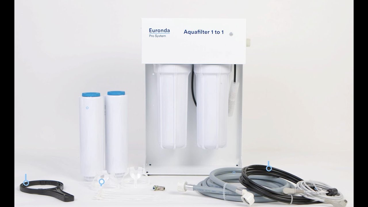 Installation Euronda Aquafilter 1 to 1