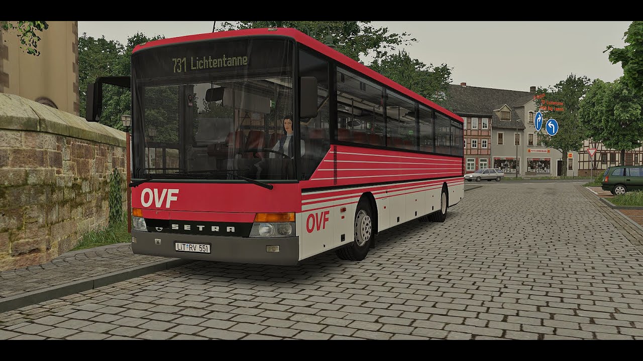 OMSI 2 - Thüringer Wald - Setra S315 UL '94 - Line 731