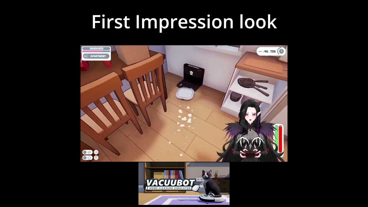 Quick First Impressions: VacuuBot: Home Cleaning Simulator