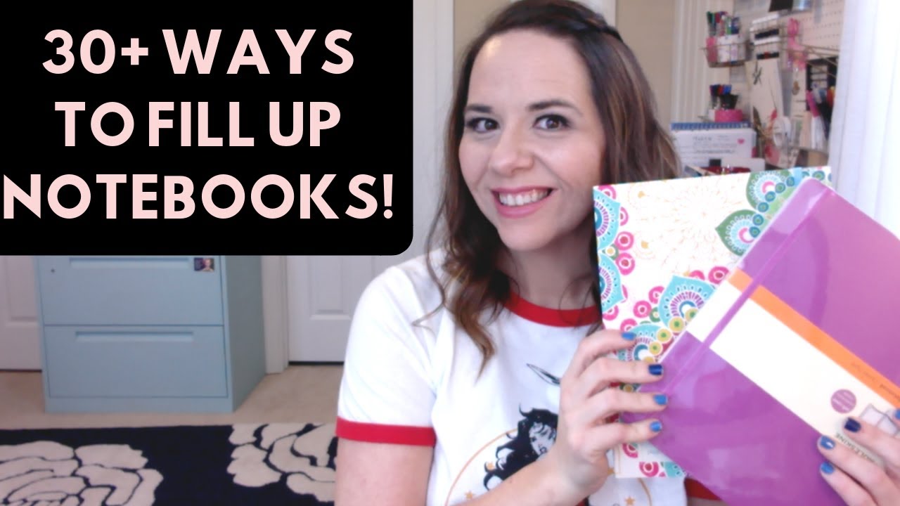 How To Fill Your Empty Notebooks || 30+ Ideas!!