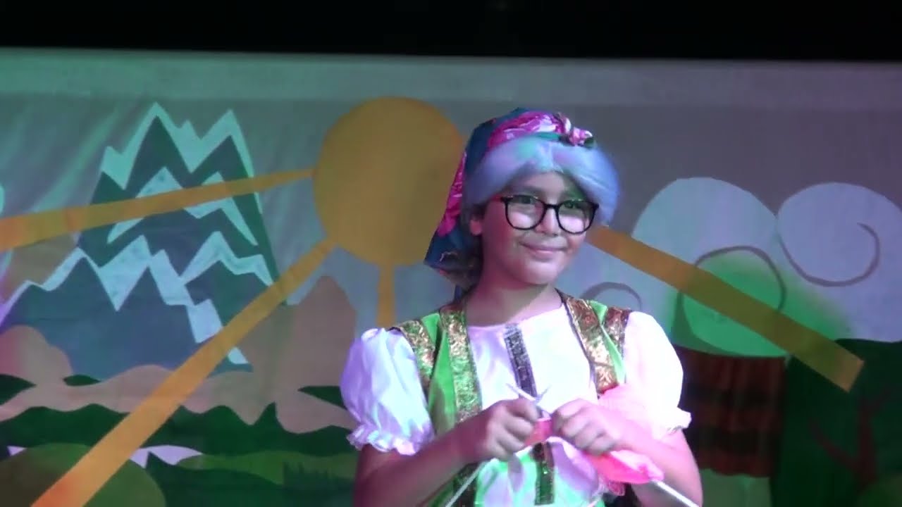 Azərbaycan İncəsənət məktəbi uşaq tamaşası.Rus xalq nağılı qoğal