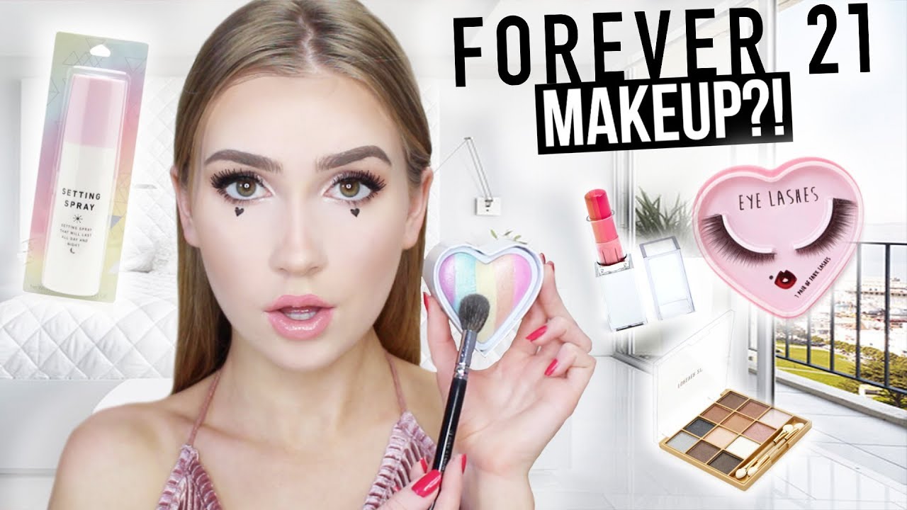 FULL FACE TESTING FOREVER 21 MAKEUP !! | Is it any good?