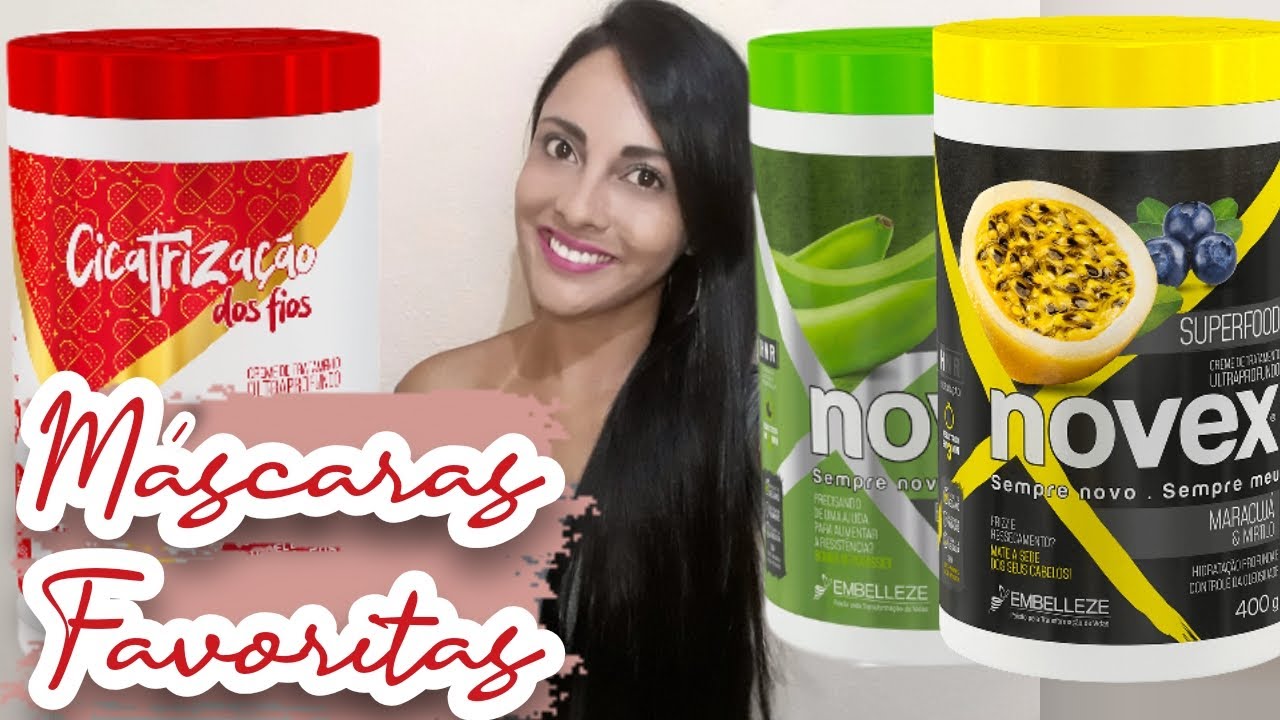 Minhas Máscaras Favoritas da Novex | AS MELHORES | Cabelo Macio, com Brilho e Bem Cuidado | #VEDA 5