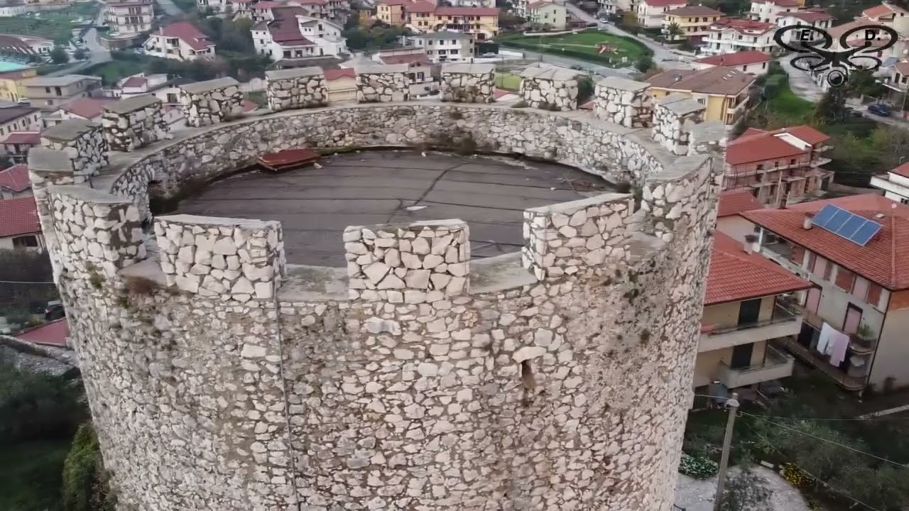 CASTELLO DEL MATESE VISTO DALL'ALTO