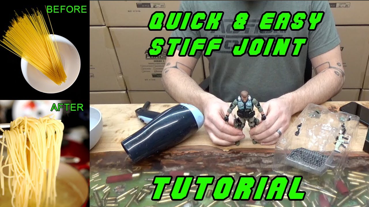Action Force Quick & Easy Stiff Joint Tutorial